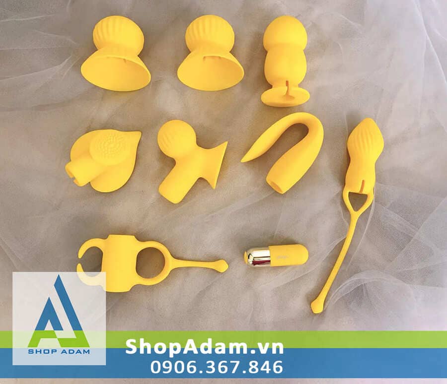 Máy Rung Tình Yêu Leten 7 Phụ Kiện Kích Thích Đa Năng Mua Ngay