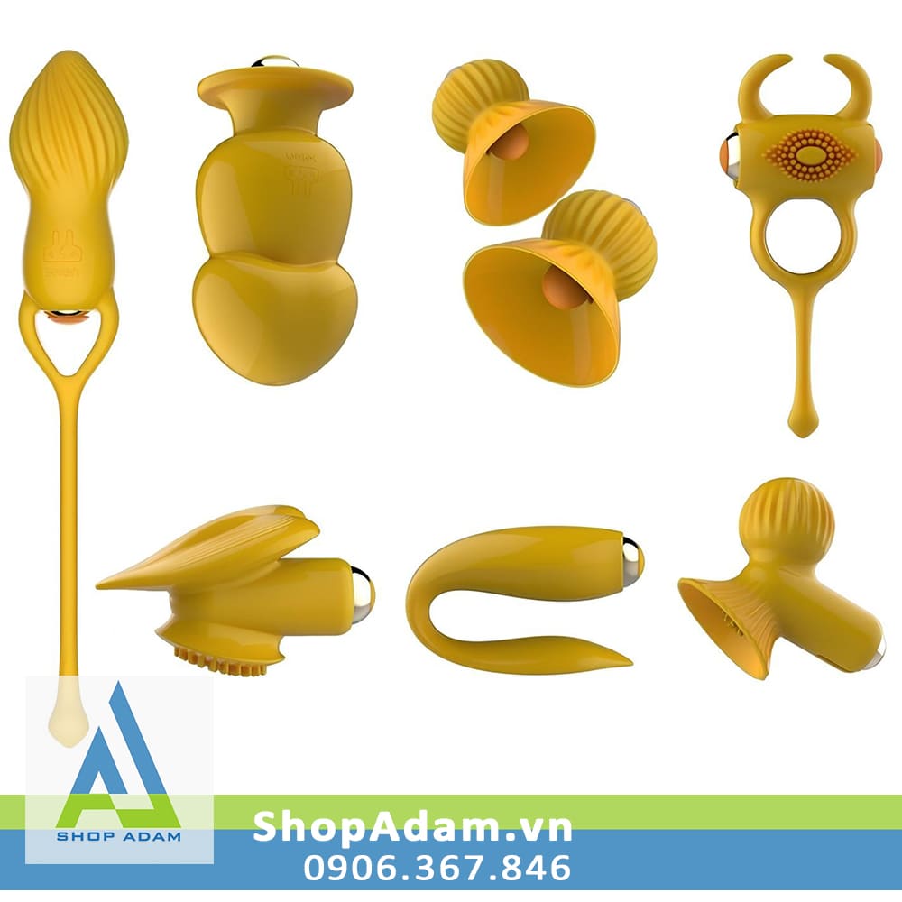 Máy Rung Tình Yêu Leten 7 Phụ Kiện Kích Thích Đa Năng Mua Ngay