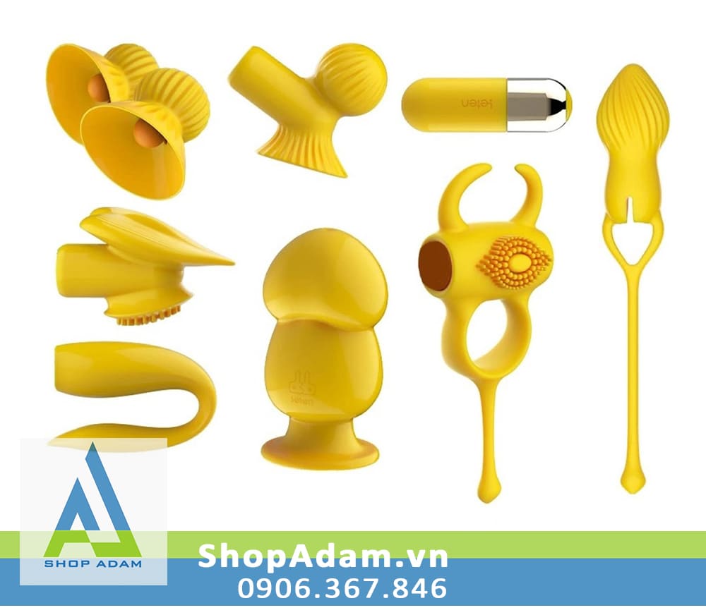 Máy Rung Tình Yêu Leten 7 Phụ Kiện Kích Thích Đa Năng Mua Ngay