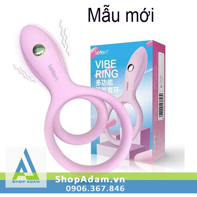 Leten Vibe Ring dụng cụ rung đa điểm tăng khoái cảm nam nữ