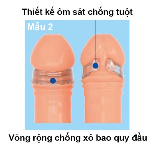 Vòng đeo đầu khấc nong bao quy đầu My Peace Nhật Bản chính hãng