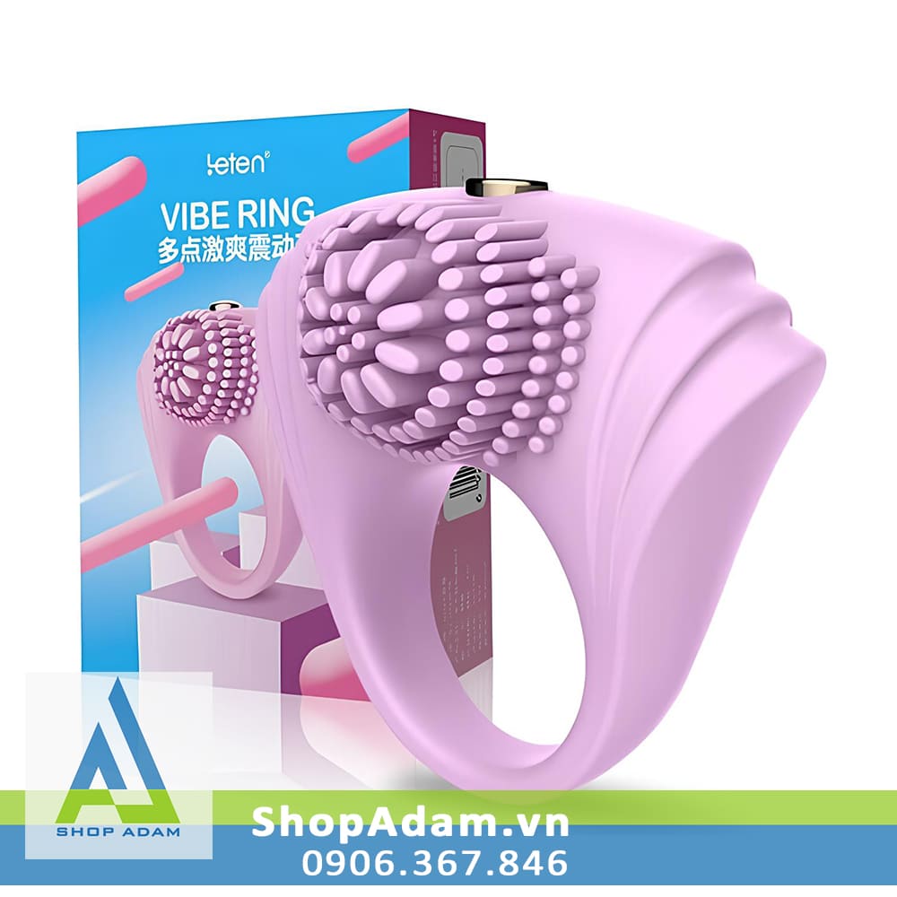 Vòng rung gai Leten Vibe Ring tăng khoái cảm sục sôi