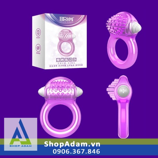 Vòng rung silicon gai mềm giá tốt tăng cực khoái cho nam