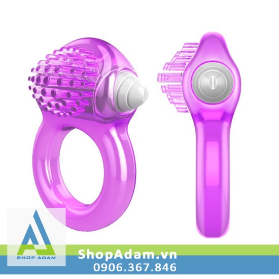 Vòng rung silicon gai mềm giá tốt tăng cực khoái cho nam