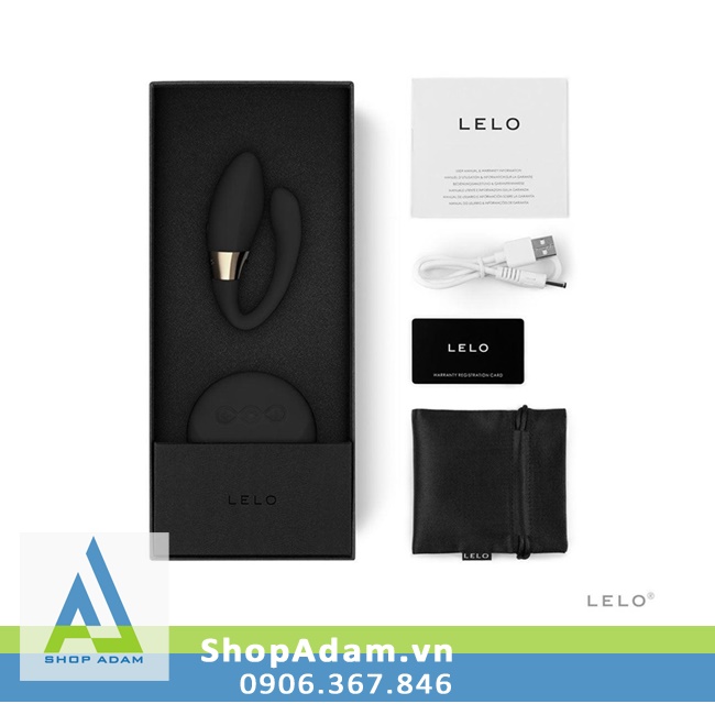 Trứng rung Lelo Tiani Duo 2 đầu cao cấp Thụy Điển cực mạnh