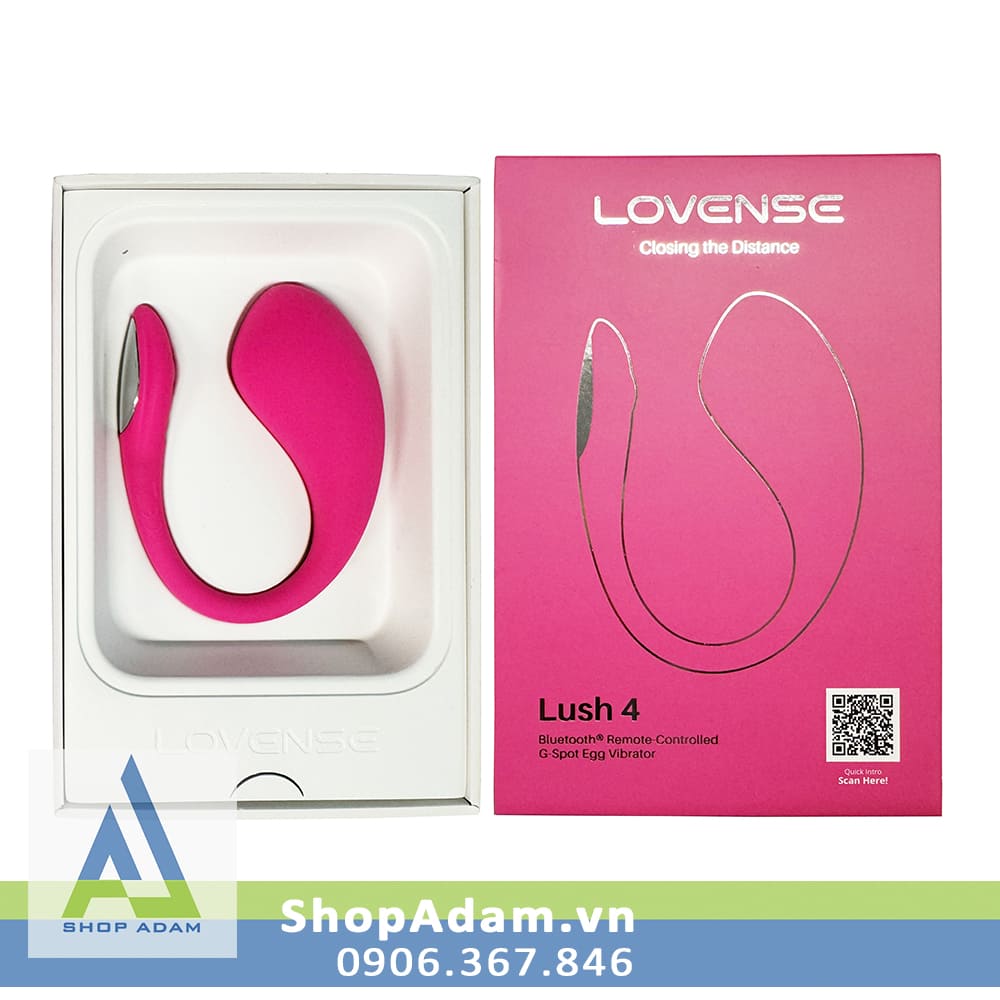 Lovense Lush 4 trứng rung điều khiển app điện thoại cao cấp