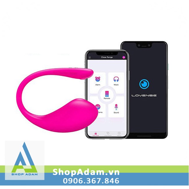 Trứng rung Lovense Lush 3 không dây cao cấp điều khiển smartphone
