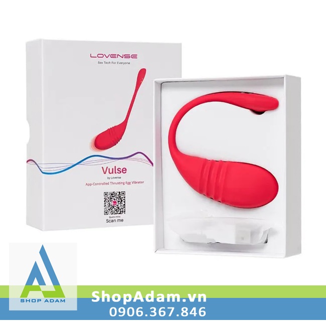 Lovense Vulse trứng rung thụt tự động cao cấp điều khiển App