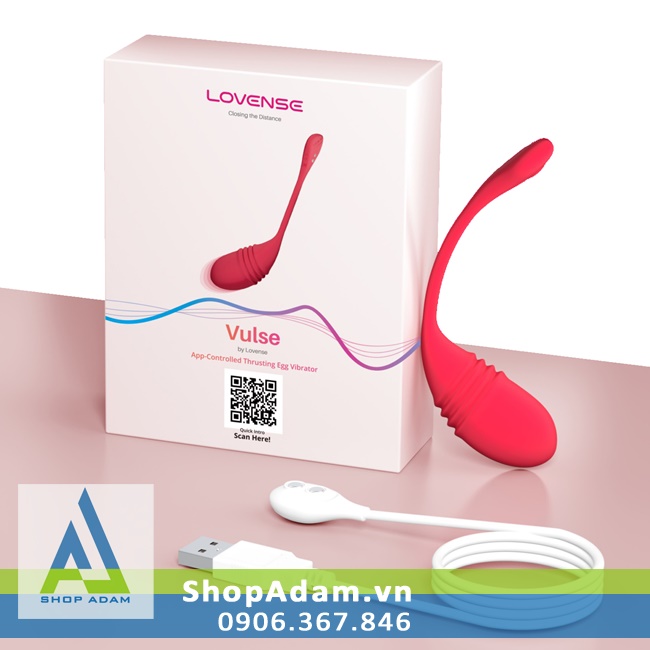 Lovense Vulse trứng rung thụt tự động cao cấp điều khiển App