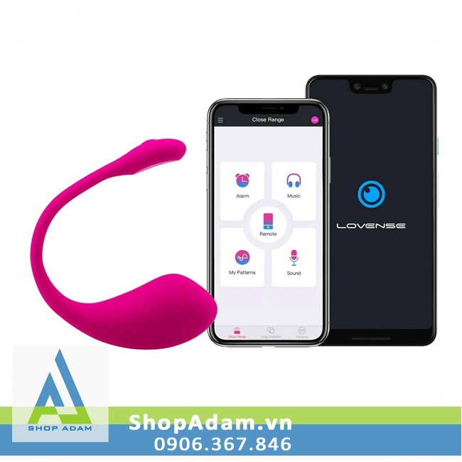 Lovense Lush 2 Trứng Rung Điều Khiển Từ Xa Không Dây Khoảng Cách Xa