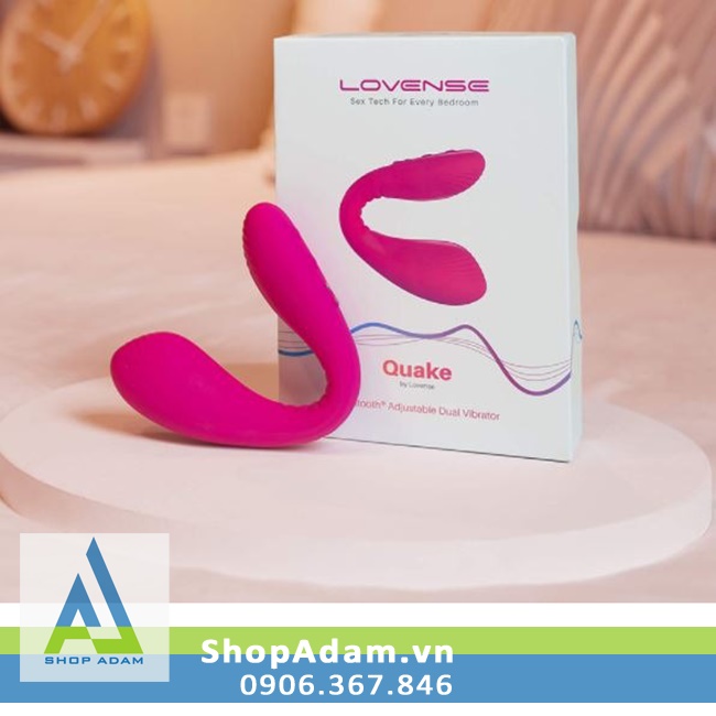 Lovense Quake 2 đầu siêu mạnh điều khiển App điện thoại dễ dùng