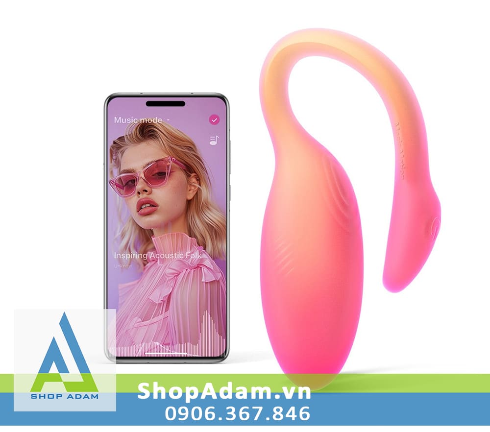 Trứng Rung Thiên Nga Magic Motion Flamingo Max Điều Khiển App Đỉnh