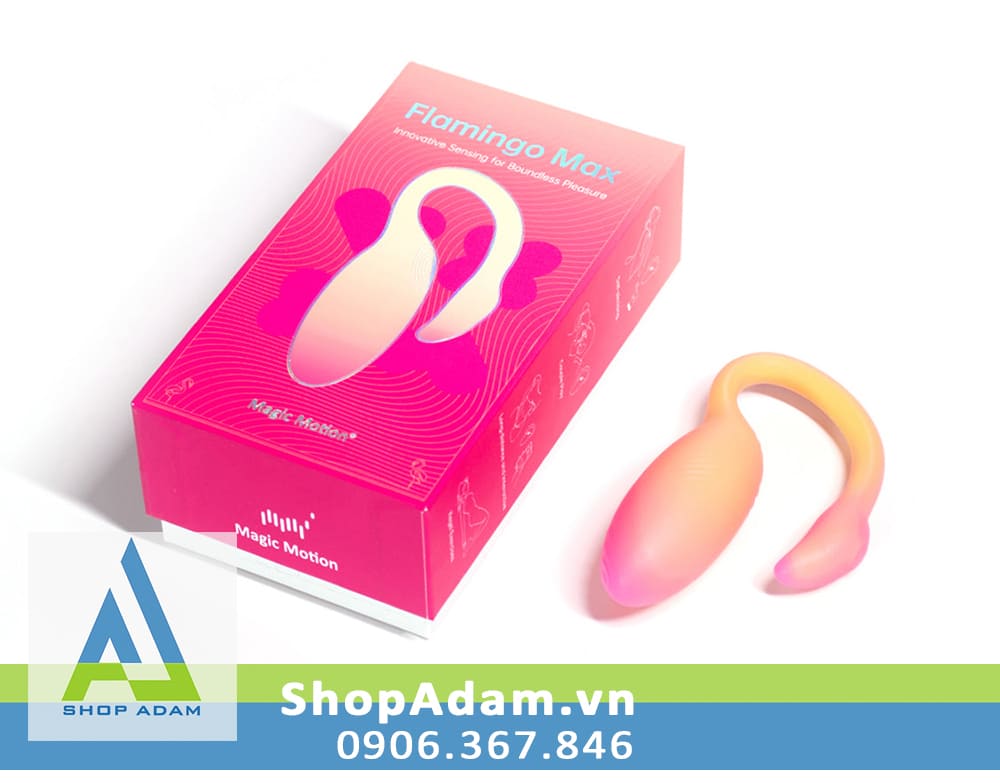 Trứng Rung Thiên Nga Magic Motion Flamingo Max Điều Khiển App Đỉnh