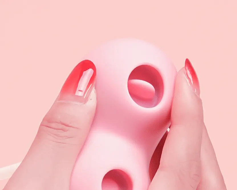 Máy bú liếm âm đạo Zemalia Peachy Dolphin Plus trứng rung đa chế độ cao cấp