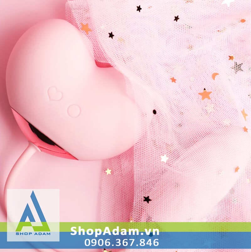 Máy bú liếm âm đạo Zemalia Peachy Dolphin Plus trứng rung đa chế độ cao cấp