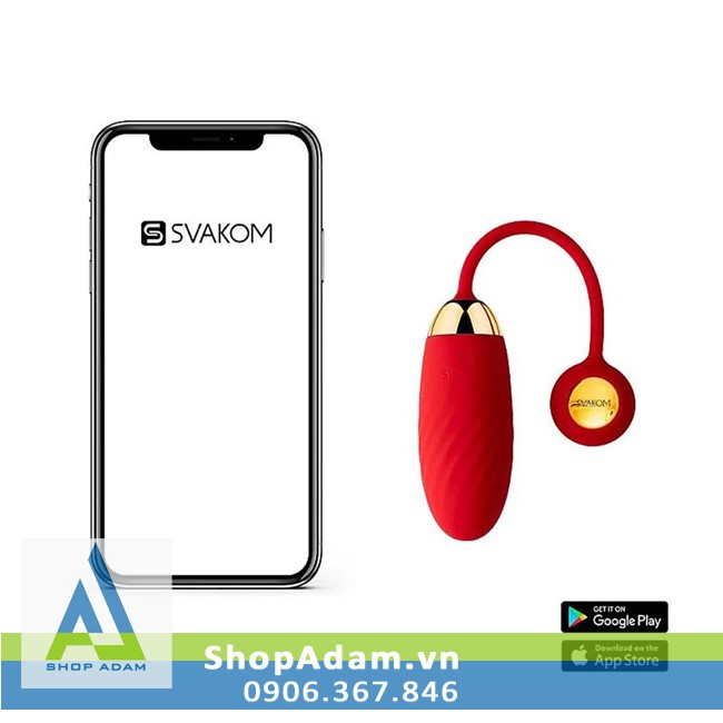 Trứng rung Svakom Ella Neo điều khiển từ xa, app tương tác hấp dẫn