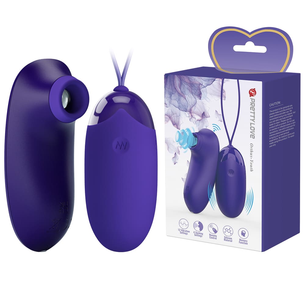 Máy Hút Âm Vật Mini Pretty Love Orthus Youth Rung Điểm G