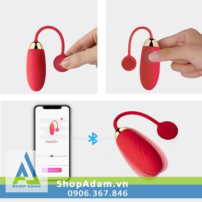 Trứng rung Svakom Ella cao cấp điều khiển điện thoại smartphone