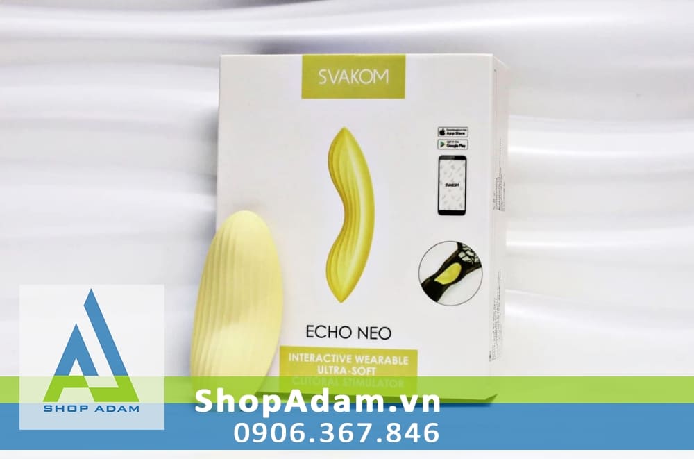 Máy rung mini Svakom Echo Neo kết nối App, siêu cao cấp tiện lợi Máy rung mini Svakom Echo Neo kết nối App, siêu cao cấp tiện lợi