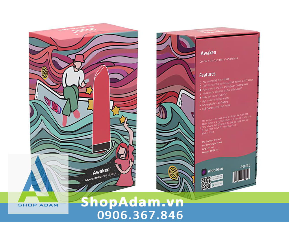 Máy rung trứng điều khiển App Magic Motion Awaken cao cấp tiện lợi Máy rung trứng điều khiển App Magic Motion Awaken cao cấp tiện lợi