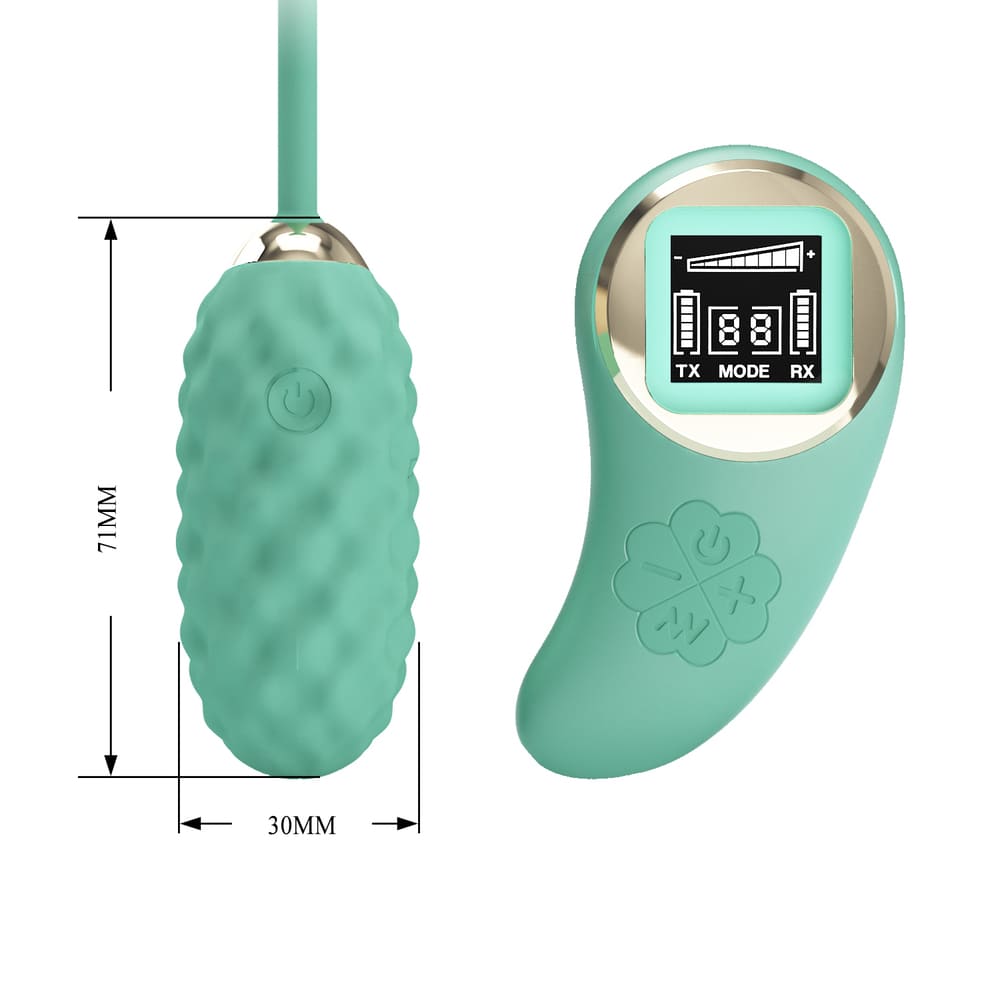 Máy rung trứng Pretty Love Vivian điều khiển từ xa màn hình LED cao cấp