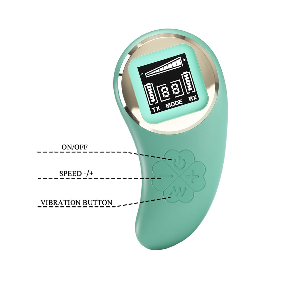 Máy rung trứng Pretty Love Vivian điều khiển từ xa màn hình LED cao cấp