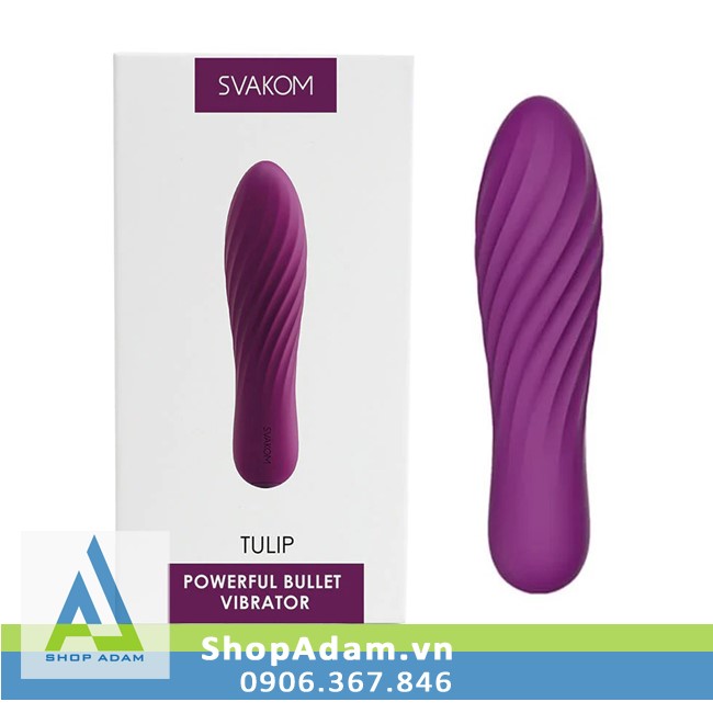 Máy rung vùng kín mini Svakom Tulip 10 chế độ rung sạc pin nhỏ gọn tiện lợi