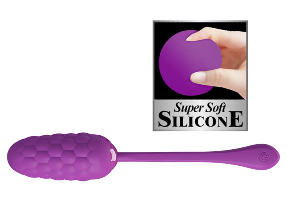 Máy trứng rung không dây Pretty Love Marina 12 chế độ mềm