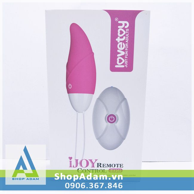 Trứng rung tình yêu LoveToy iJoy Mỹ silicon cao cấp mềm mại dạng giọt lệ