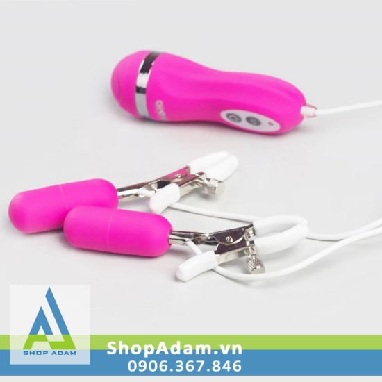 Trứng rung đôi Omysky kẹp ngực kích thích khoái cảm tuyệt đỉnh