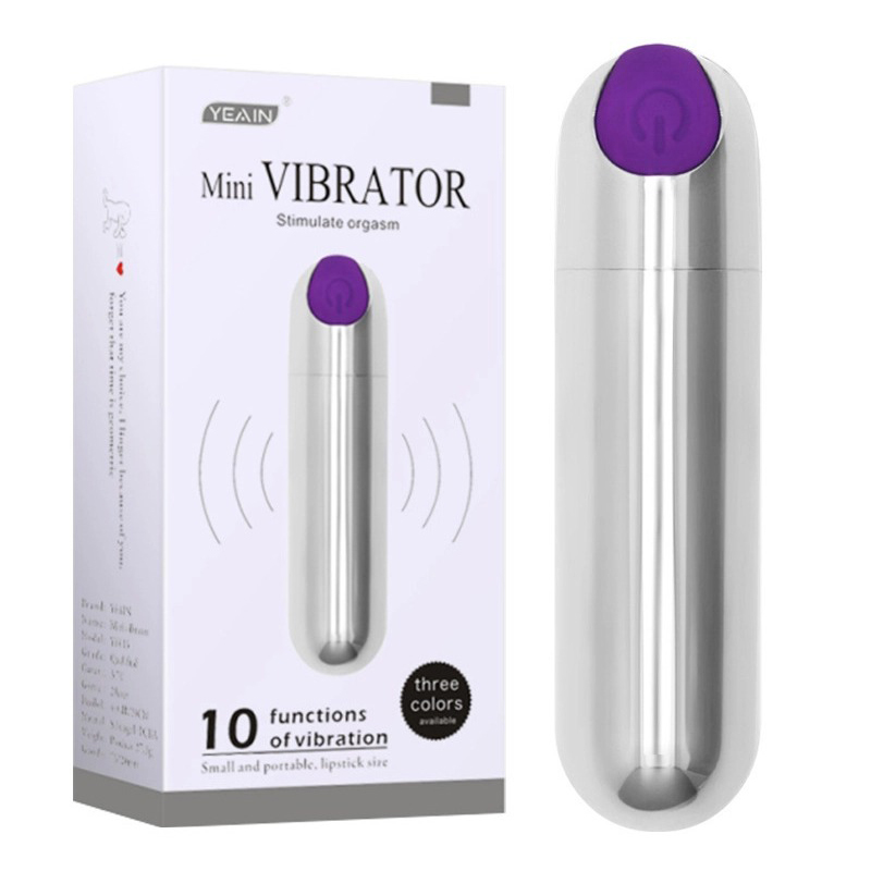 Chip rung mini massage đa năng Yeain 10 chế độ pin sạc tiện lợi 