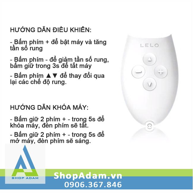 Máy mát xa vùng kín Lelo Ina 2 cao cấp Thụy Điển giảm căng thẳng