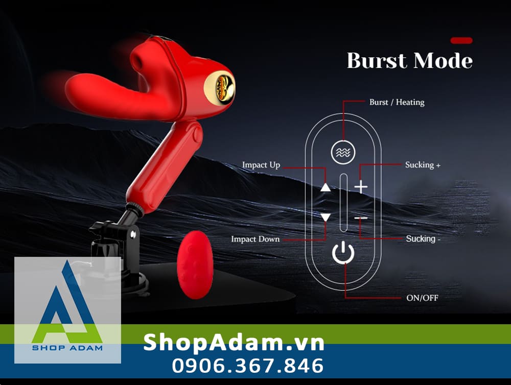 Máy rung thụt hút sưởi ấm Leten Thick Pro gắn tường kích thích Máy rung thụt hút sưởi ấm Leten Thick Pro gắn tường kích thích