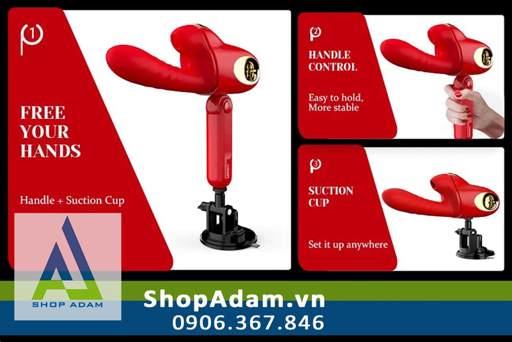 Máy rung thụt hút sưởi ấm Leten Thick Pro gắn tường kích thích Máy rung thụt hút sưởi ấm Leten Thick Pro gắn tường kích thích