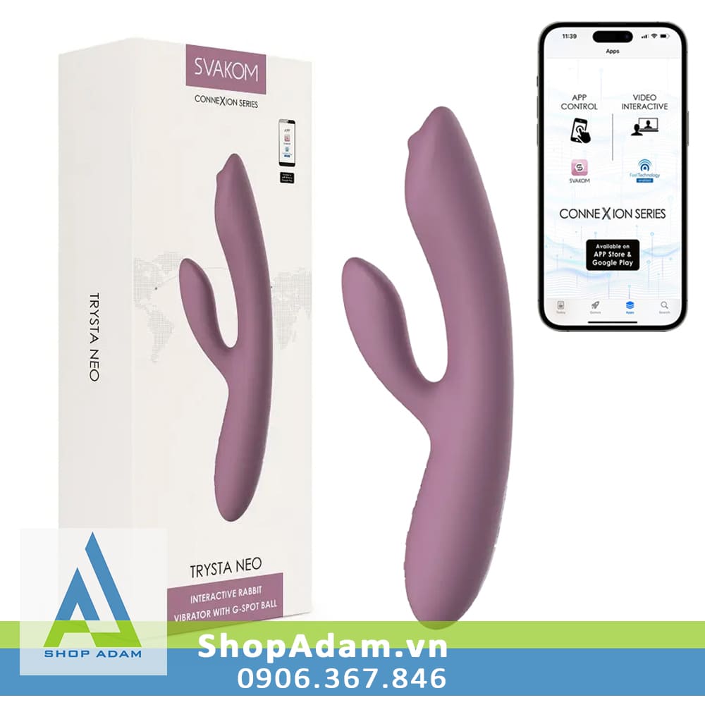 Máy Massage Svakom Trysta Neo Điều Khiển App - Mua Ngay