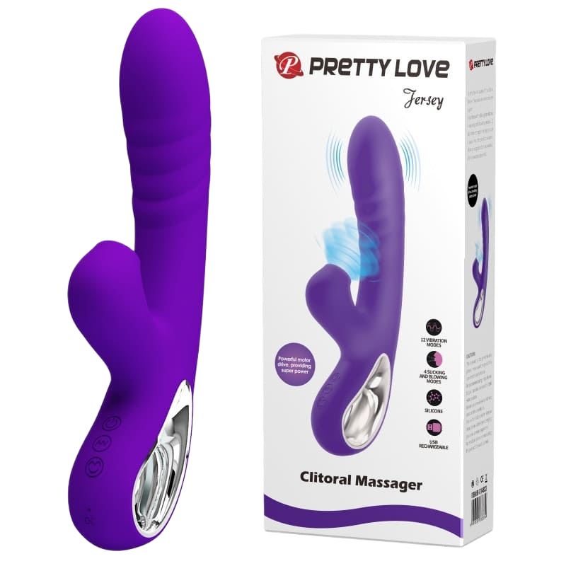 Dương vật giả rung mút cao cấp Pretty Love Jersey