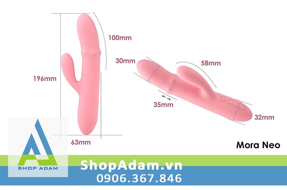 Svakom Mora Neo chim giả gai rung kết nối App massage kích thích nữ