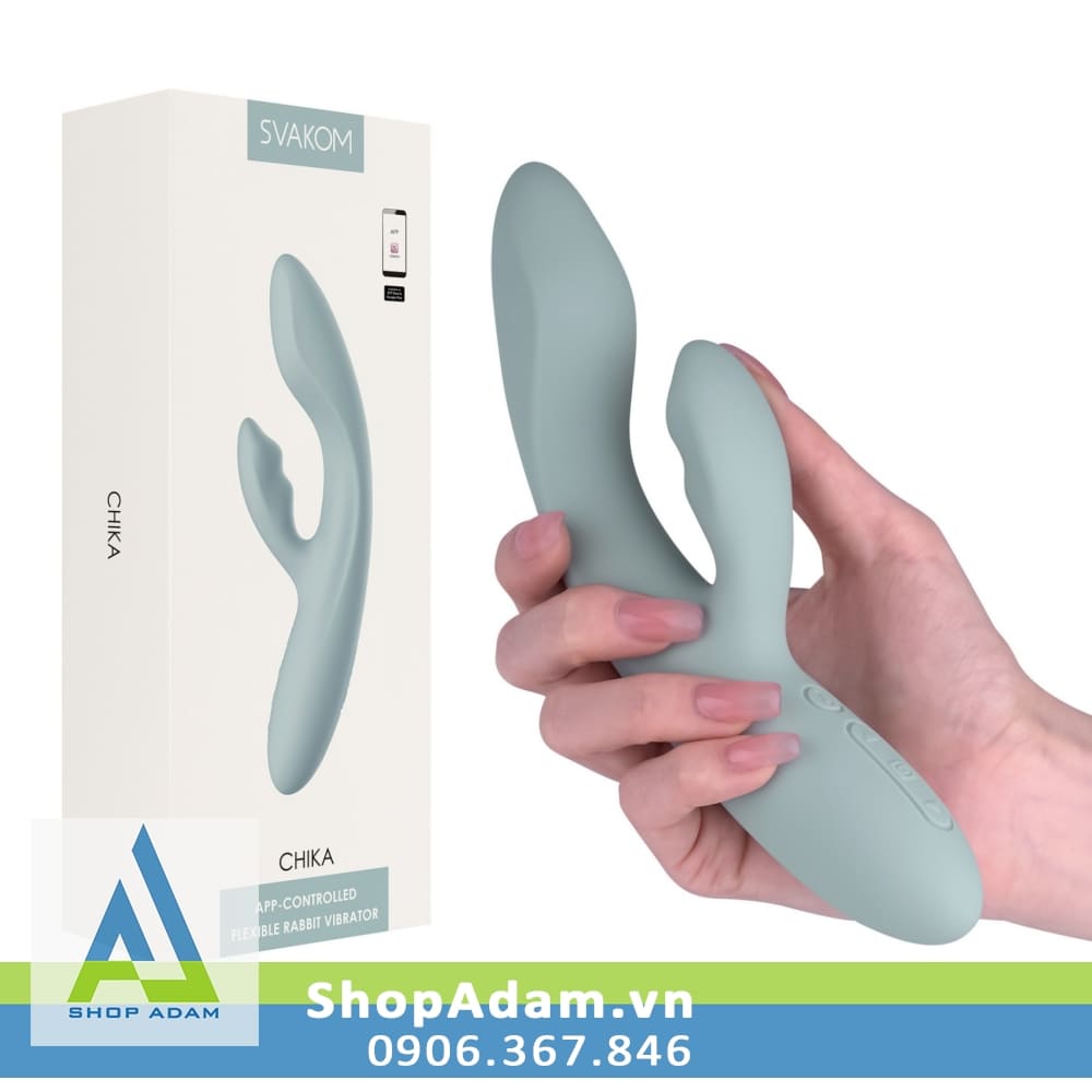 Svakom Chika dương vật rung mạnh kết nối App điều khiển từ xa