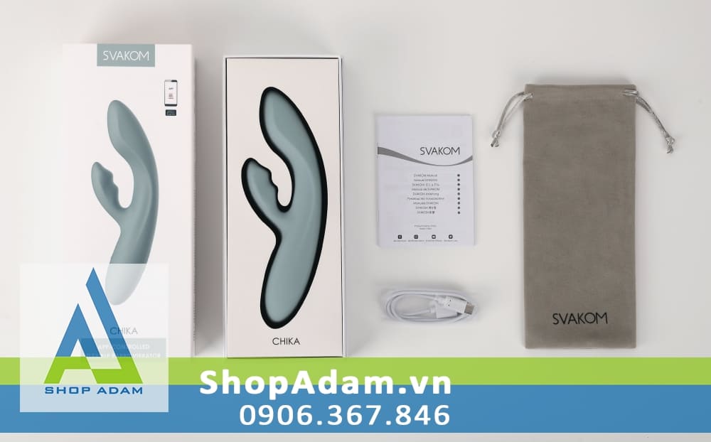Svakom Chika dương vật rung mạnh kết nối App điều khiển từ xa