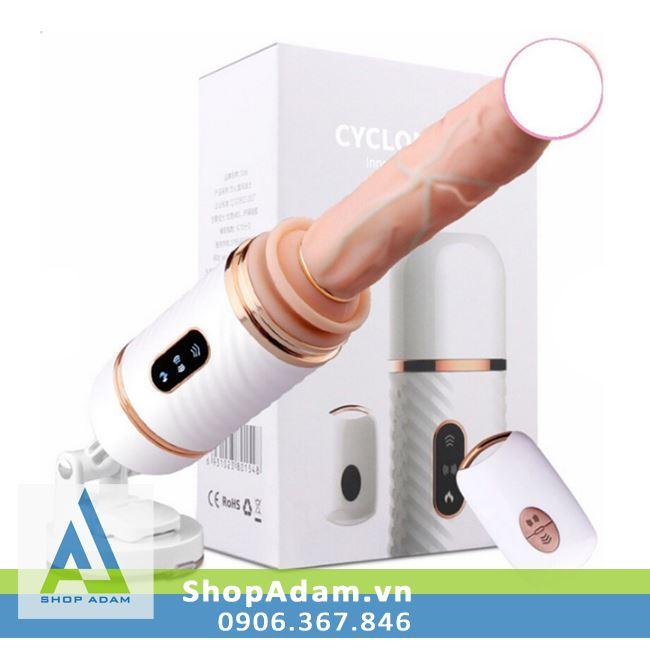 Dụng cụ tình dục nữ siêu rung Cyclone Fire sưởi ấm rung mạnh 42 độ 