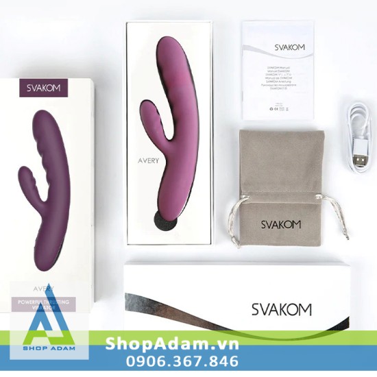 Svakom Avery Dương Vật Giả Thụt Tự Động Rung Đa Chức Năng