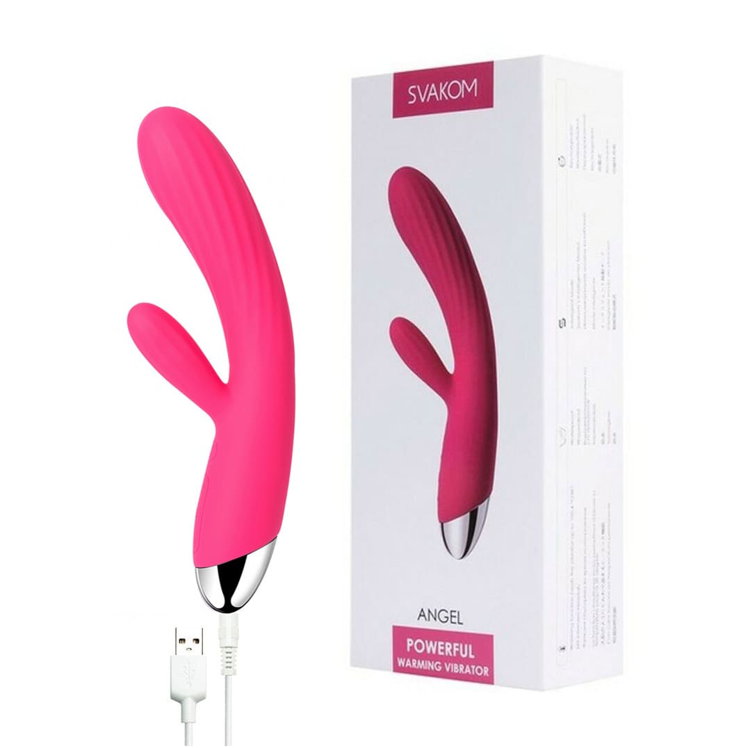 Svakom Angel sex toy nữ cao cấp rung tỏa nhiệt sưởi ấm tuyệt vời
