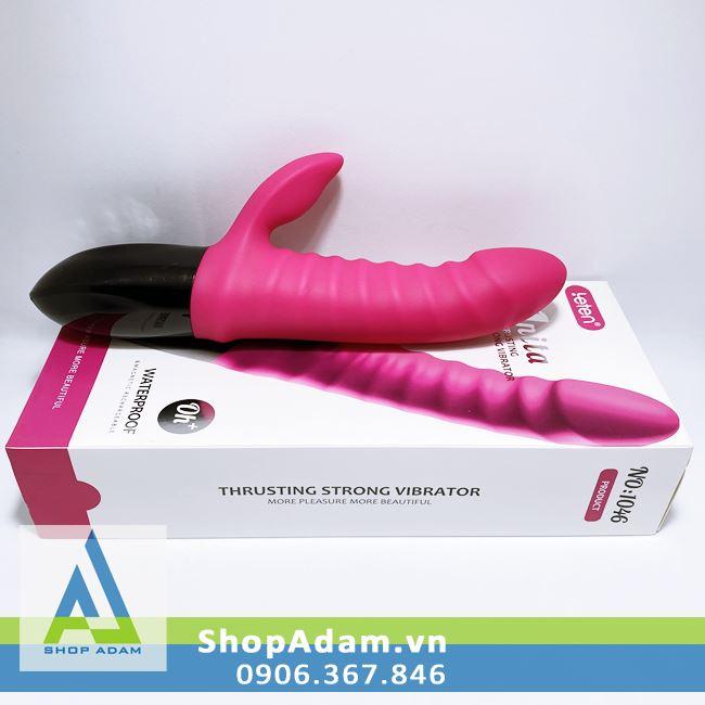 Dụng cụ hỗ trợ tình yêu cho nữ rung thụt mạnh tỏa nhiệt Leten Anita