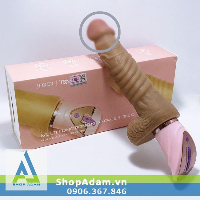 Dương vật rung thụt Joker tự động nhiệt cảm biến cực mạnh
