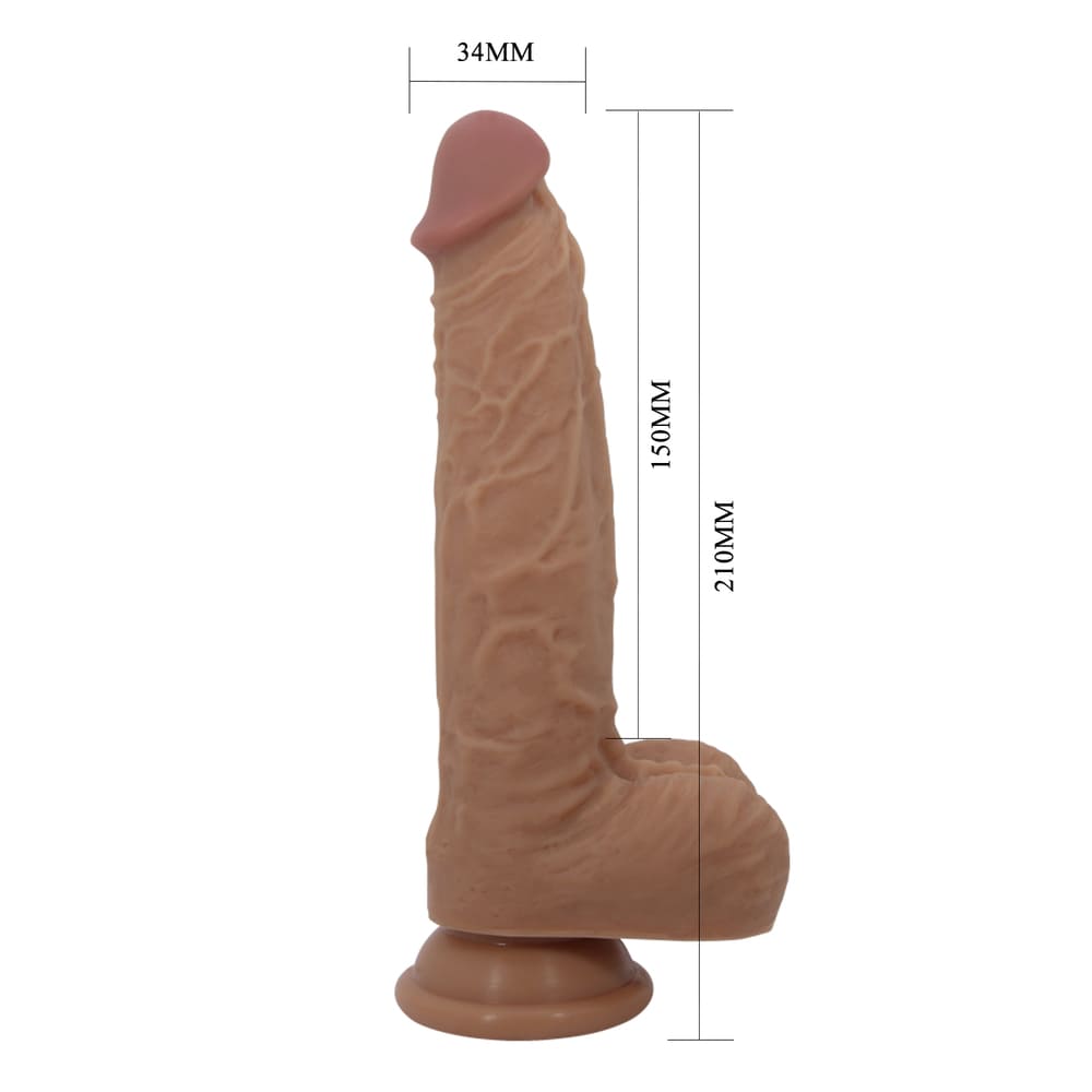 Dương vật giả rung đẩy Pretty Love Jonathan 8.3 inch siêu mạnh mẽ