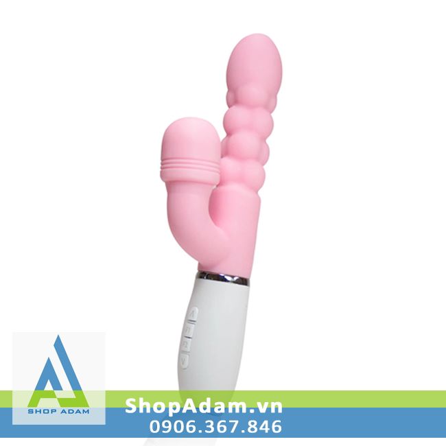 Dương vật giả siêu rung Pink Vibe Nhật Bản – Gai kích thích mạnh