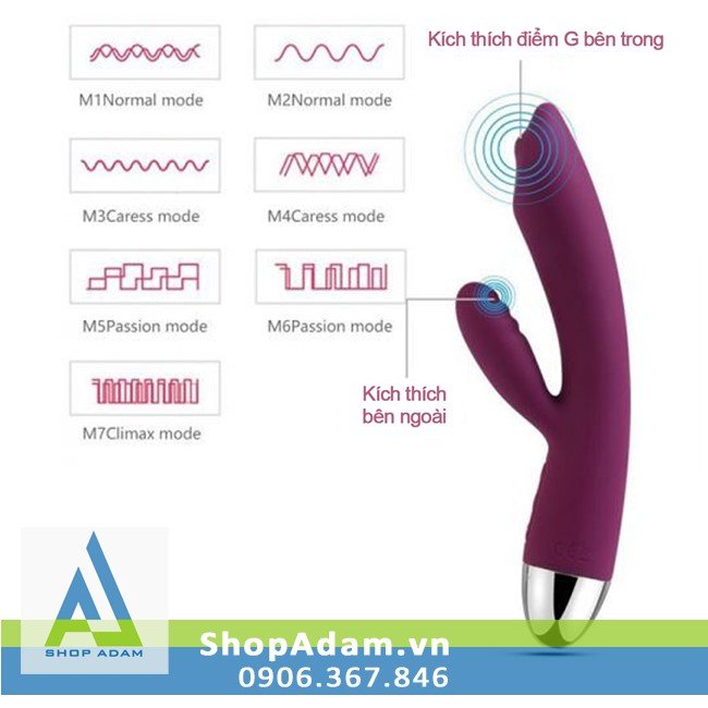 Đồ chơi kích dục massage điểm G cho nữ cao cấp Svakom Trysta