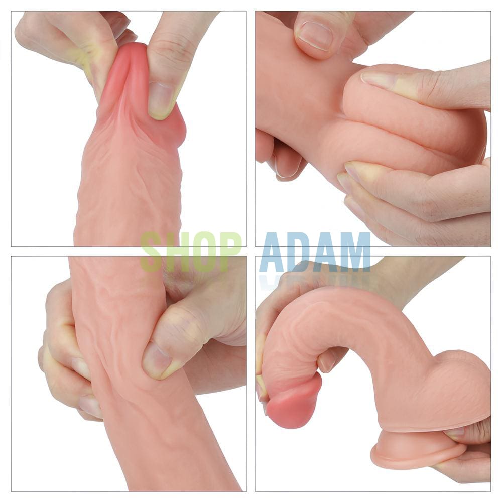Dildo Lovetoy Nature Cock 2 lớp như thật Dildo Lovetoy Nature Cock 2 lớp như thật