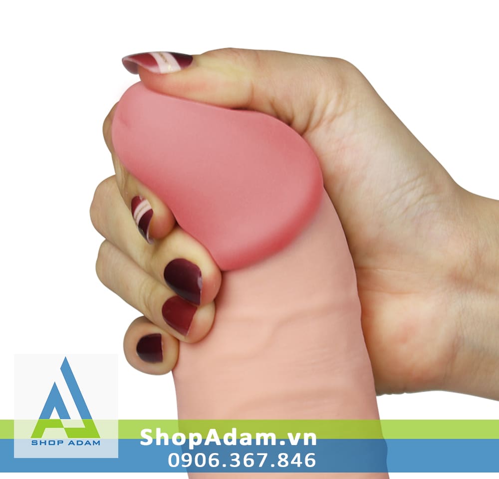 Dương vật giả gắn tường siêu rung Lovetoy 8.8 inch mềm mại an toàn giá tốt