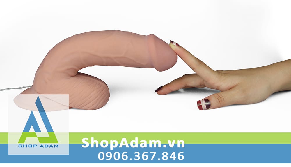 Dương vật giả gắn tường siêu rung Lovetoy 8.8 inch mềm mại an toàn giá tốt